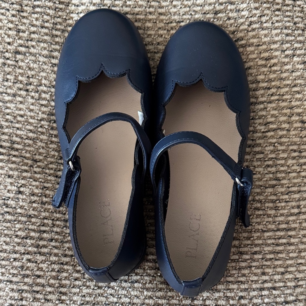 The Children's Place Navy Scalloped Dress Shoes